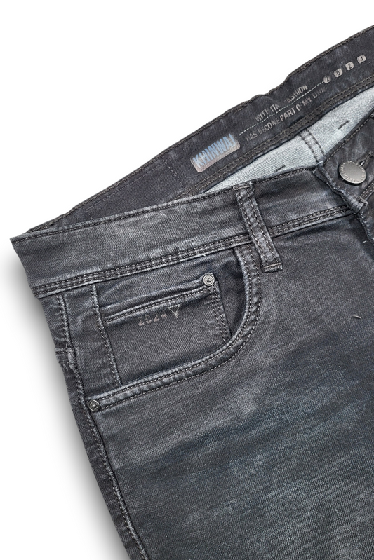 Premium Slim Fit Black Denim Jeans for Men – Modern Casual Style 261053240