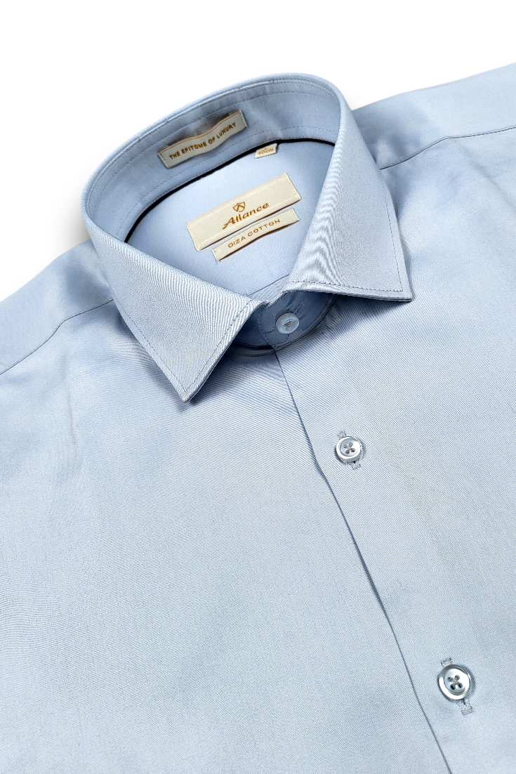 Men Sky Blue Executive Formal Shirt | High-Quality Fabric | Atlance-FRMFORMAL