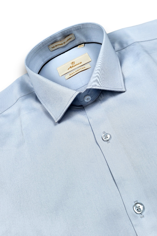 Men Sky Blue Executive Formal Shirt | High-Quality Fabric | Atlance-FRM