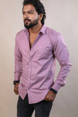 Onion color color plain casual shirt shirt for casual wear.