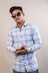 Pista color color checks casual shirt shirt for casual wear.