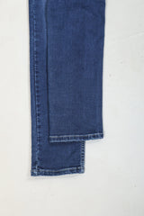 BLUE COLOR DENIM WASH JEANS