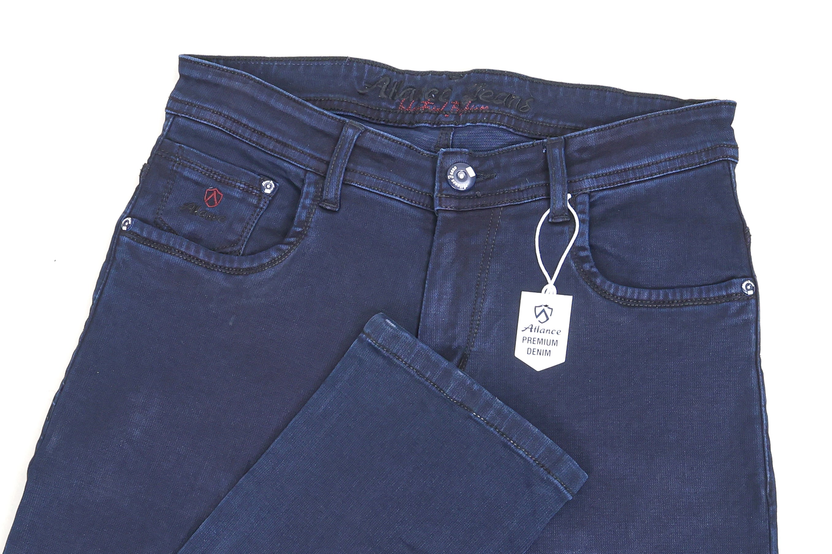 NAVY BLUE COLOR DENIM PLAIN JEANS