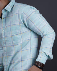 FIROZI COLOR CHECKS CASUAL SHIRT