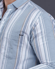 PISTA COLOR LINING CASUAL SHIRT