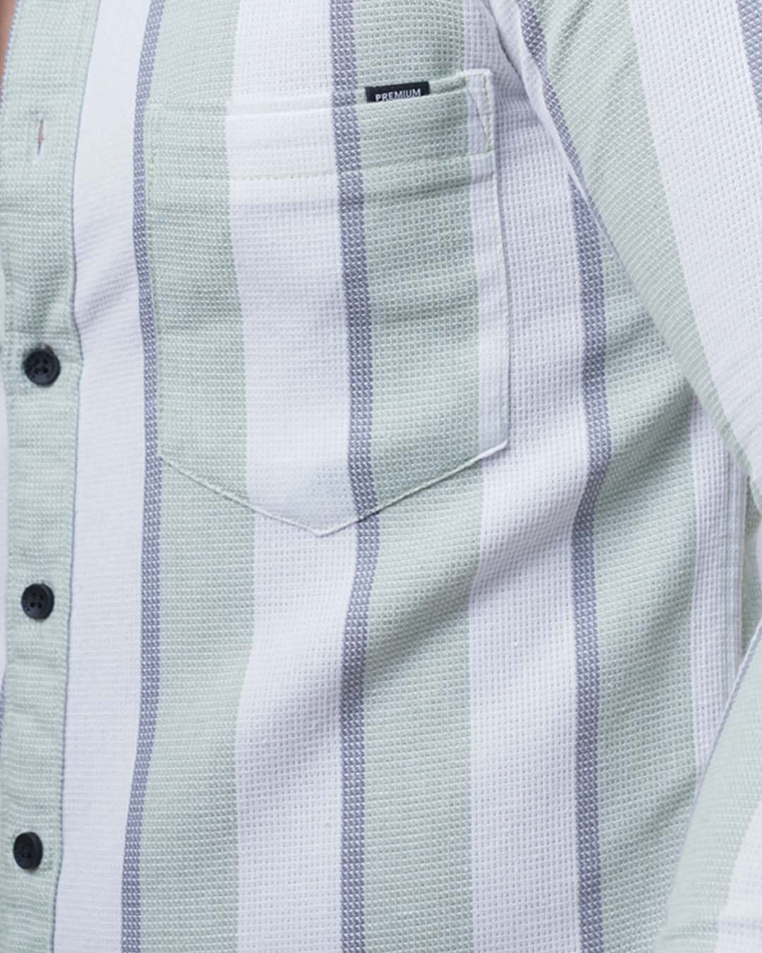 PISTA COLOR LINING CASUAL SHIRT