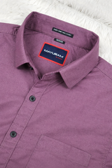 Men Casual Dark Onion Short Sleeve Shirt - Cotton Comfort 261049774