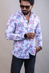 ONION COLOR PRINTED CASUAL SHIRT