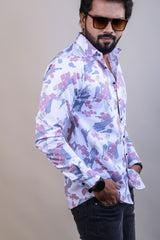 ONION COLOR PRINTED CASUAL SHIRT