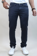 NAVY BLUE COLOR PLAIN JEANS