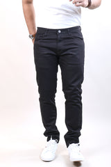 BLACK COLOR PLAIN JEANS