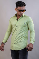 Pista color color plain casual shirt shirt for casual wear.