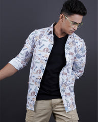 MULTI COLOR PRINTED CASUAL SHIRT