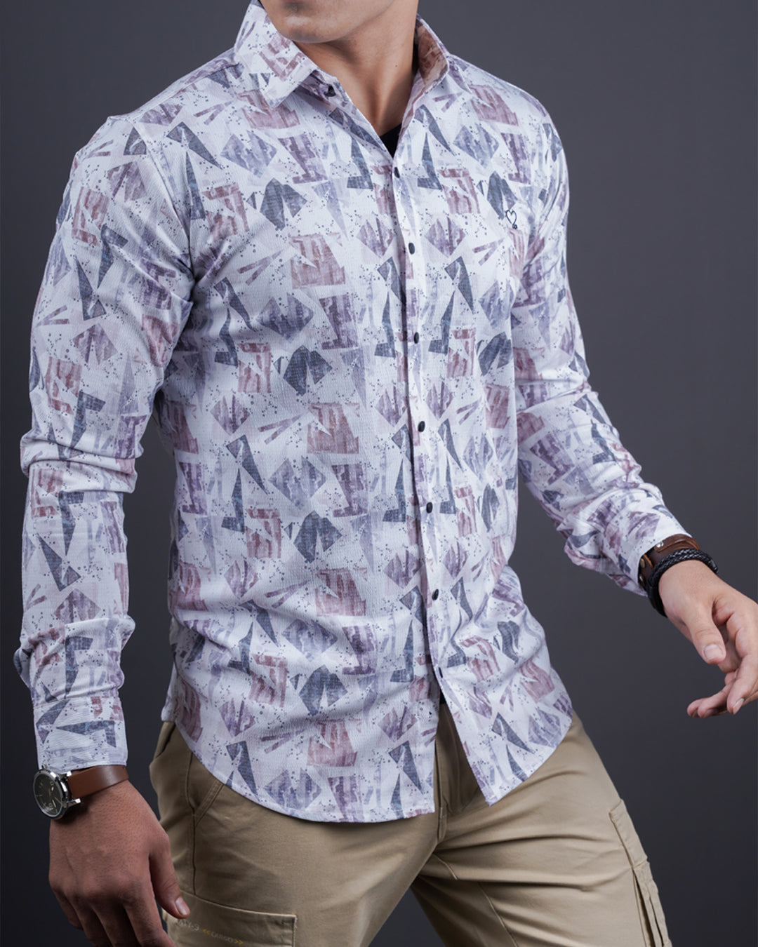 MULTI COLOR PRINTED CASUAL SHIRT