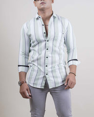 PISTA COLOR LINING CASUAL SHIRT