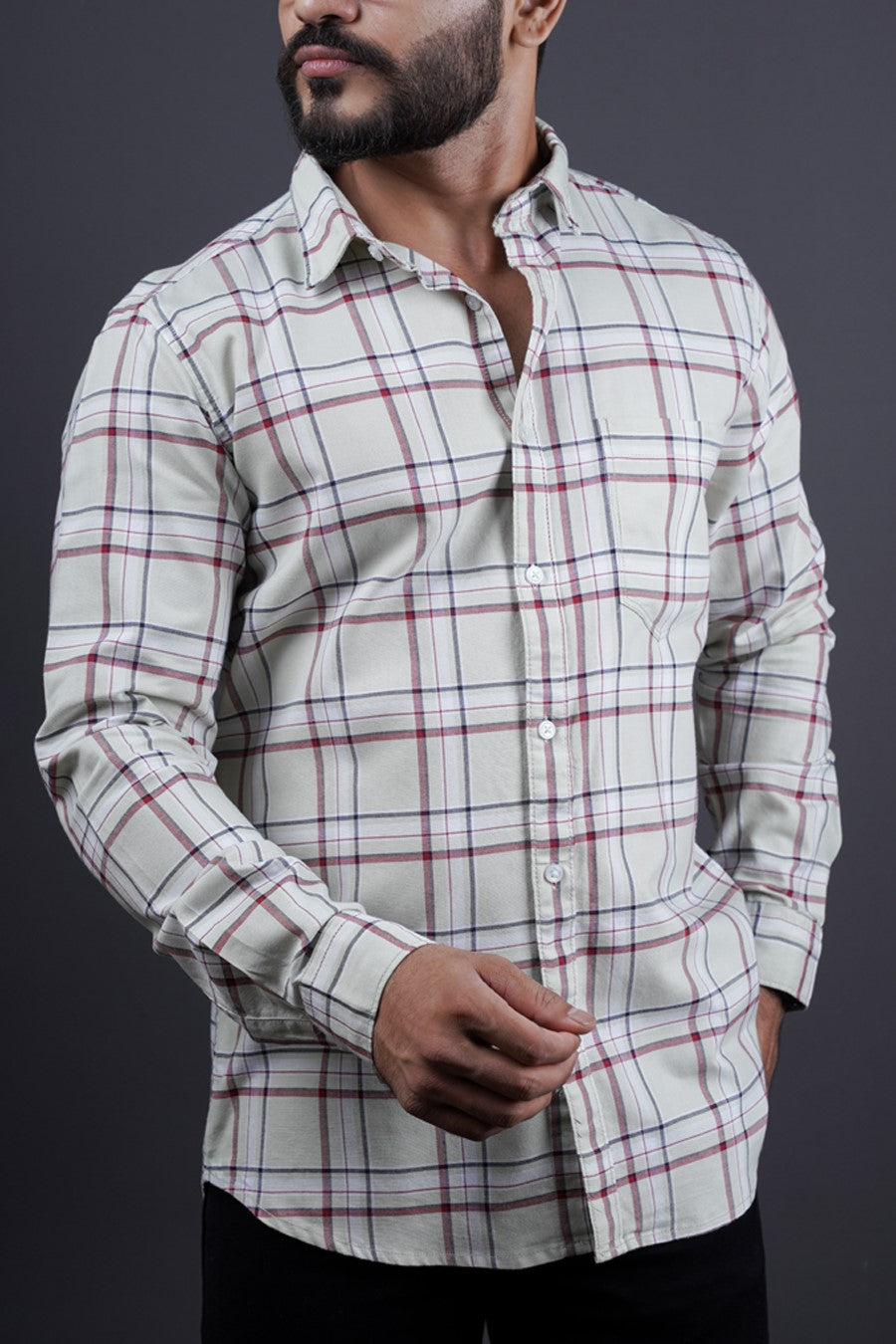 PISTA COLOR CHECKS CASUAL SHIRT