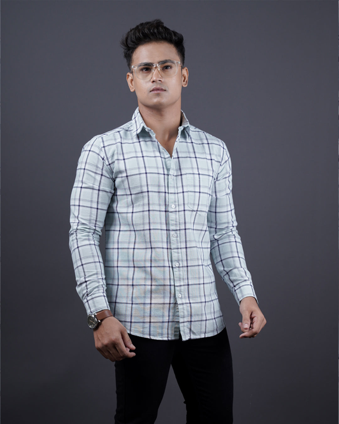 Pista color color checks casual shirt shirt for casual wear.