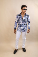 MULTI COLOR PRINTED CASUAL SHIRT