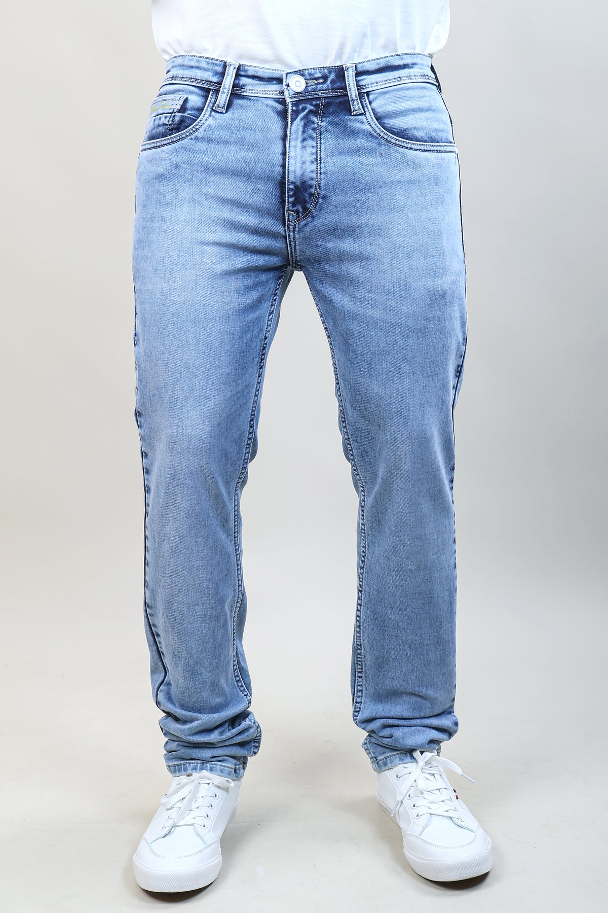 SKYBLUE COLOR DENIM WASH JEANS