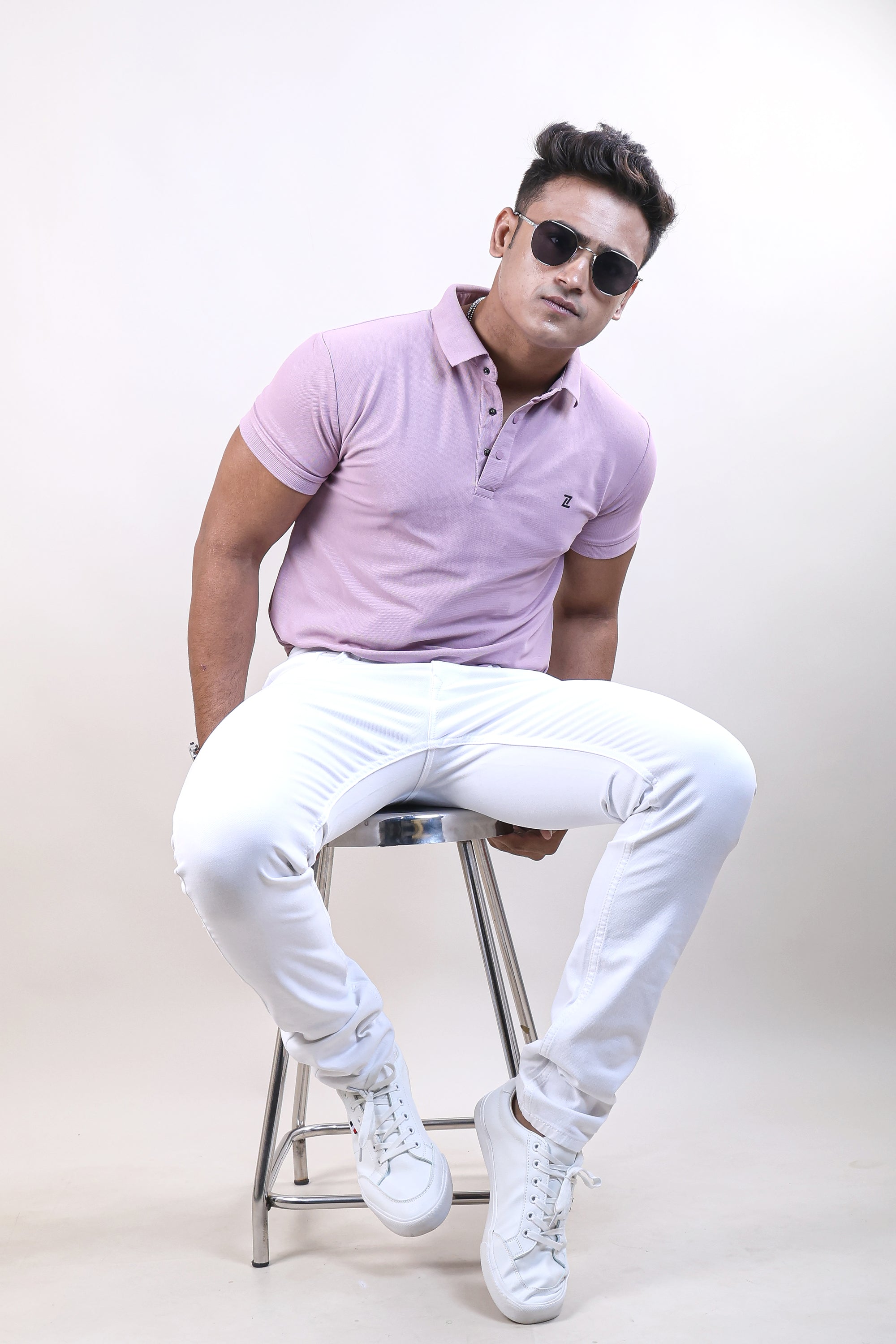 WHITE COLOR PLAIN JEANS | ATL751729