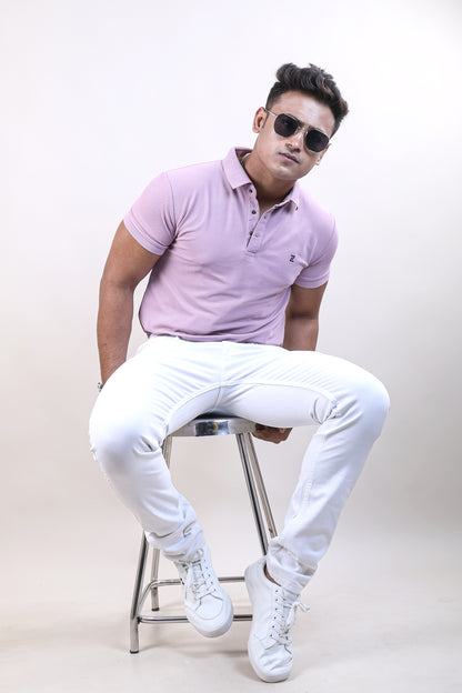 WHITE COLOR PLAIN JEANS