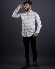 PISTA COLOR CHECKS CASUAL SHIRT