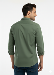 Solid Color Casual Shirts for Men | DARD PISTA