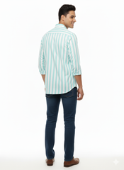 Striped Color Casual Shirts for Men | Pista