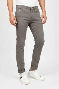 Stylish Men Grey Jeans Pant - Comfort Stretch AT-JEANS 251173228