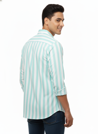 Striped Color Casual Shirts for Men | Pista 589548