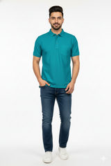 Rgreen T-Shirt for Men – Half Sleeves | Sinker Fabric, Daily Wear