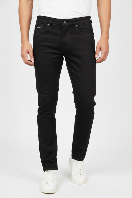 Men Black Jeans - Comfortable Stretch Pant AT-JEANS 251184054