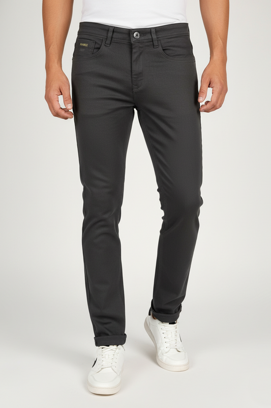 Men Olive Jeans - Comfortable Stretch Pant AT-JEANS 251184054