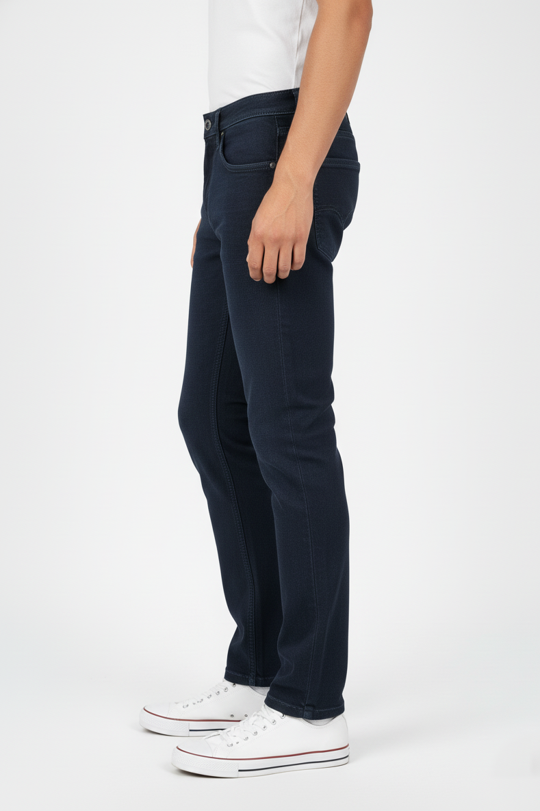 Stylish Men Navy Blue Jeans Pant - Comfort Stretch AT-JEANS 251173228