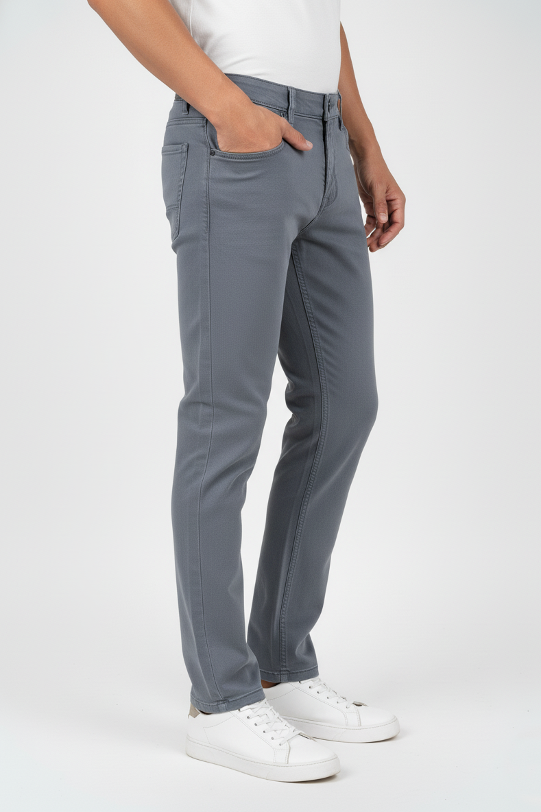 Premium Dark Grey - Narrow Fit Jeans For Men AT-JEANS 251138451