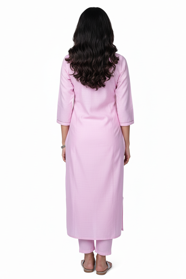 Women Pink Colour Kurti | Comfortable Daily Wear 251139213 251140324