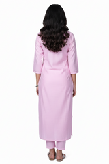 Women Pink Colour Kurti | Comfortable Daily Wear 251139213
