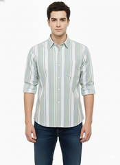 Striped Color Casual Shirts for Men | Pista
