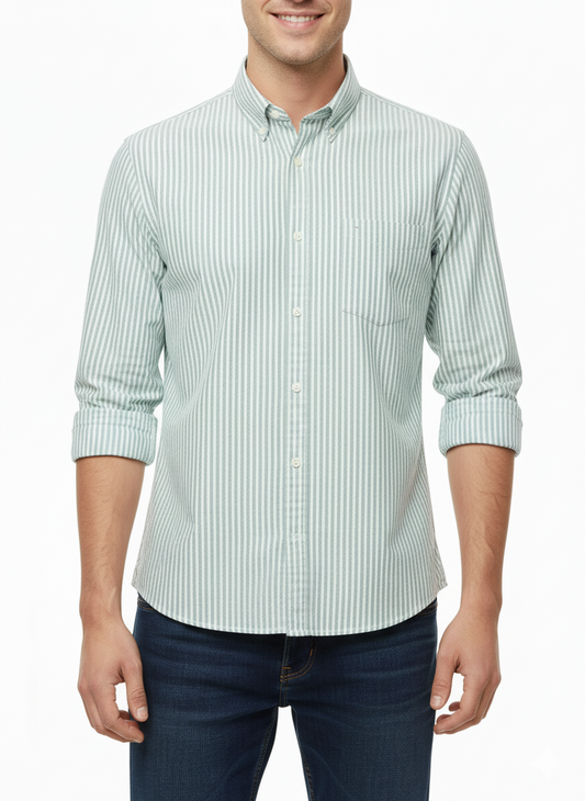 Striped Color Casual Shirts for Men | Pista