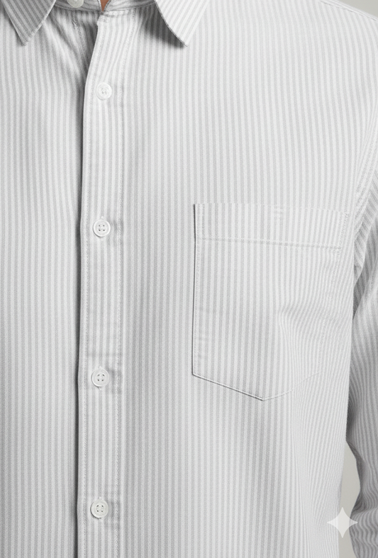 Striped Color Casual Shirts for Men | Lgrey