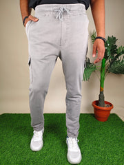 Mens  Lgrey Colour Sulphur Plain Trackpant – Stylish & Comfortable