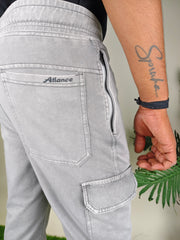Mens  Lgrey Colour Sulphur Plain Trackpant – Stylish & Comfortable