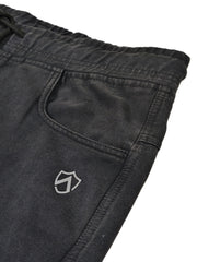 Mens  Black Colour Sulphur Plain Trackpant – Stylish & Comfortable