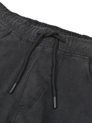 Mens  Black Colour Sulphur Plain Trackpant – Stylish & Comfortable