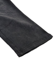 Mens  Black Colour Sulphur Plain Trackpant – Stylish & Comfortable