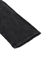 Mens  Black Colour Sulphur Plain Trackpant – Stylish & Comfortable
