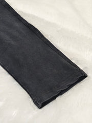 Mens  Black Colour Sulphur Plain Trackpant – Stylish & Comfortable