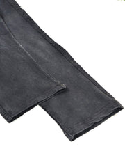 Mens  Black Colour Sulphur Plain Trackpant – Stylish & Comfortable