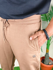 Solid Brown Trackpants for Men – Premium Quality & Lycra Fabric