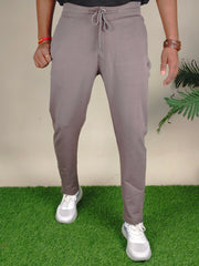 Solid Grey Trackpants for Men – Premium Quality & Lycra Fabric